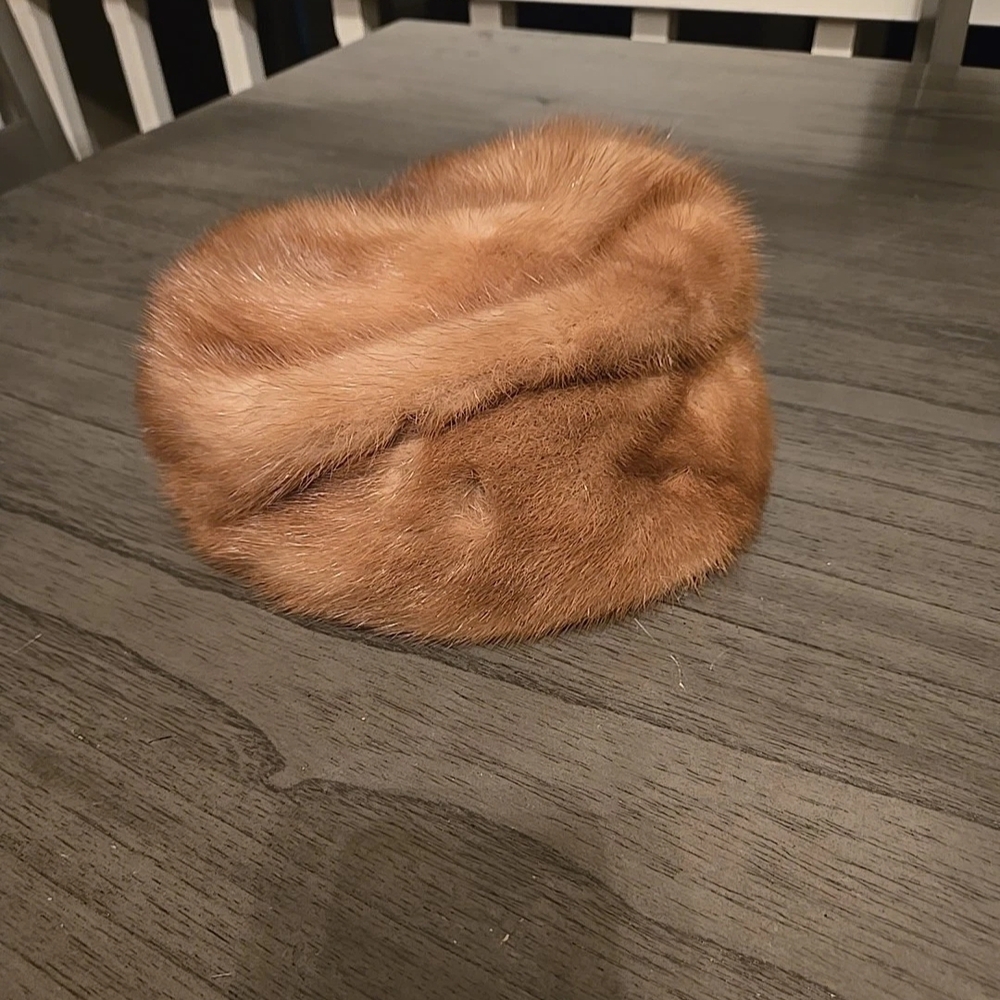 Elegant Brown Fur Women's Hat